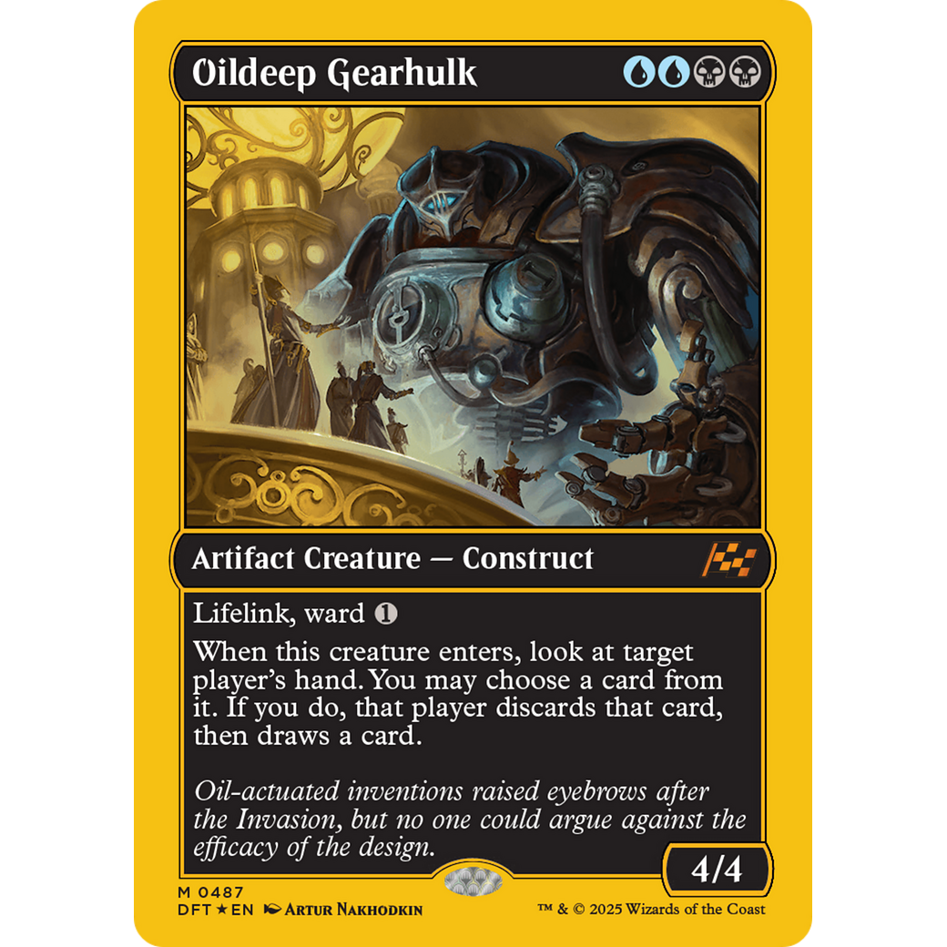 Oildeep Gearhulk (DFT-487) - Aetherdrift Foil