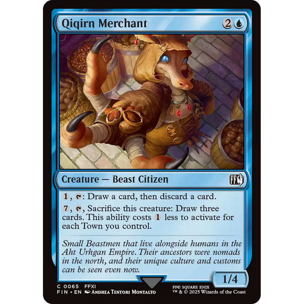 Qiqirn Merchant (FIN-065) - FINAL FANTASY