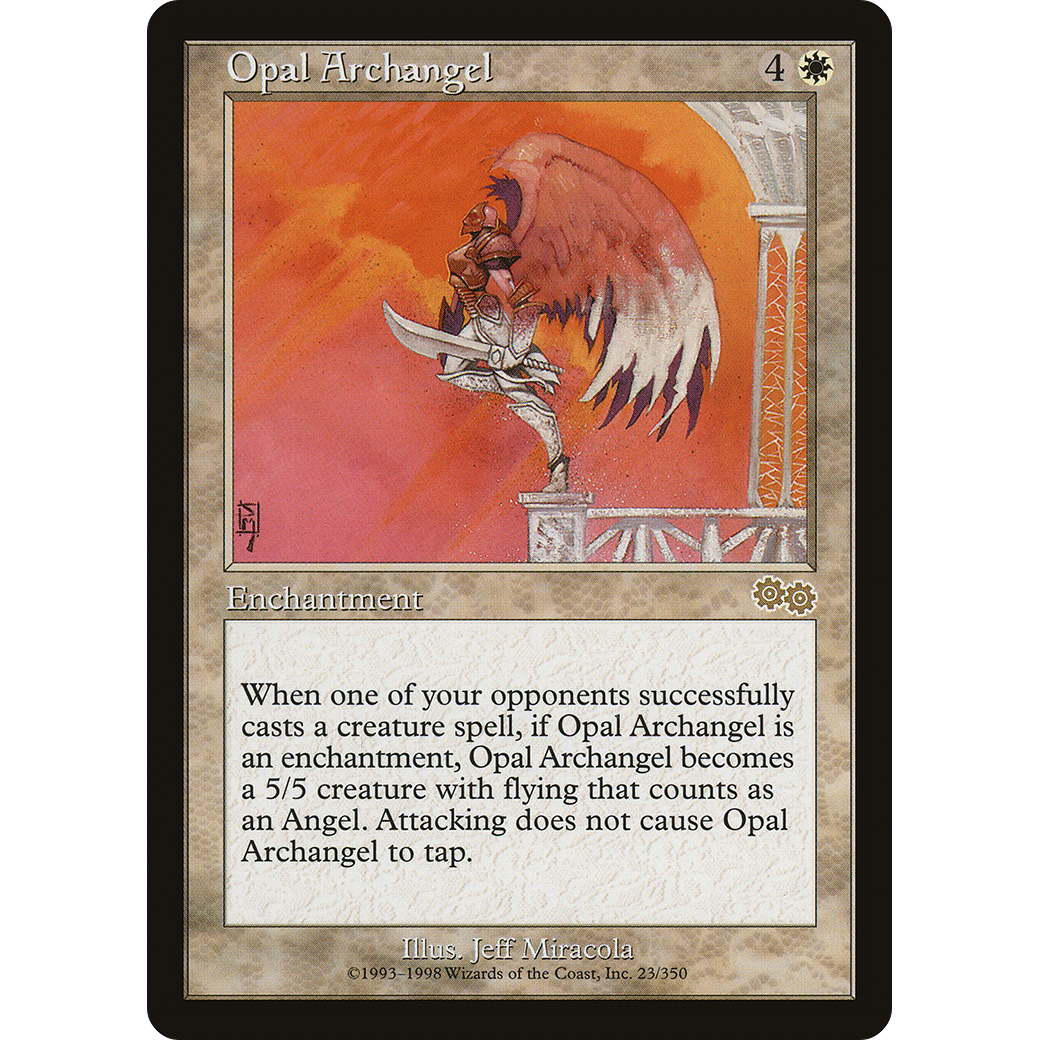 Opal Archangel (USG-023) - Urza's Saga