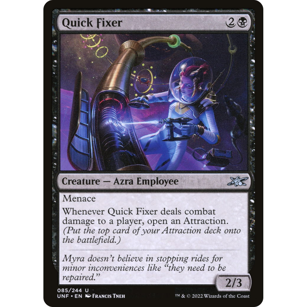 Quick Fixer (UNF-085) - Unfinity Foil