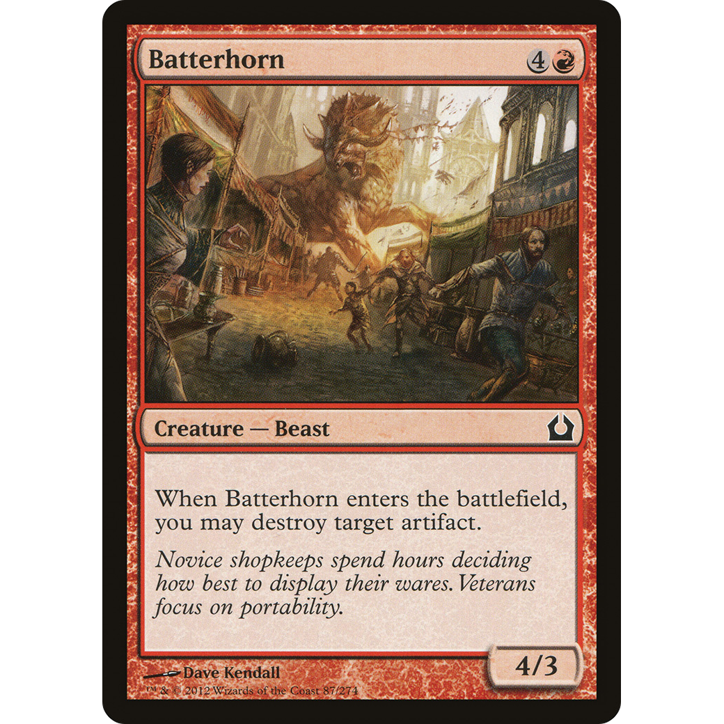 Batterhorn (RTR-087) - Return to Ravnica Foil