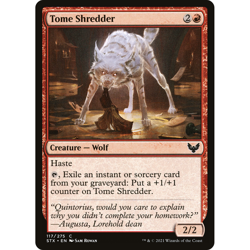 Tome Shredder (STX-117) - Strixhaven: School of Mages Foil