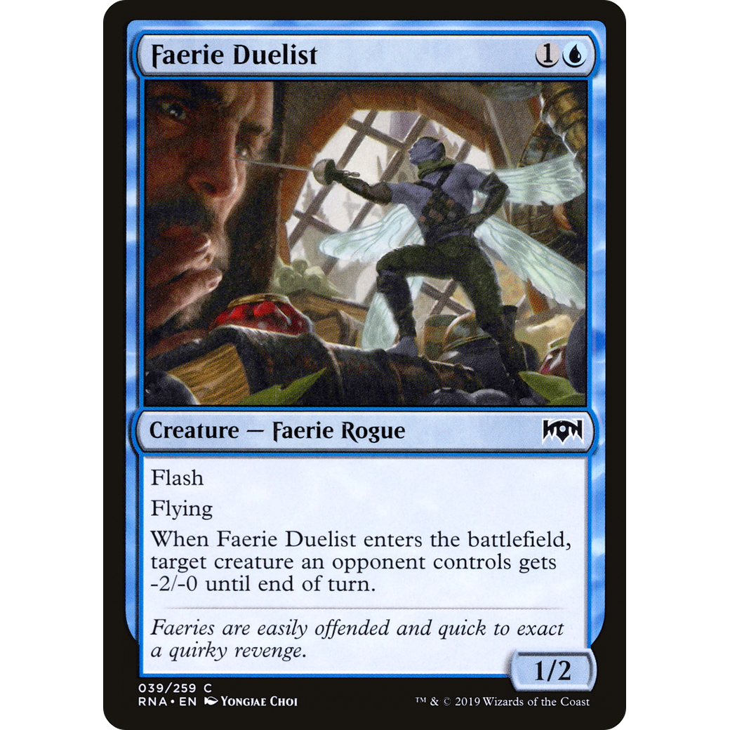 Faerie Duelist (RNA-039) - Ravnica Allegiance
