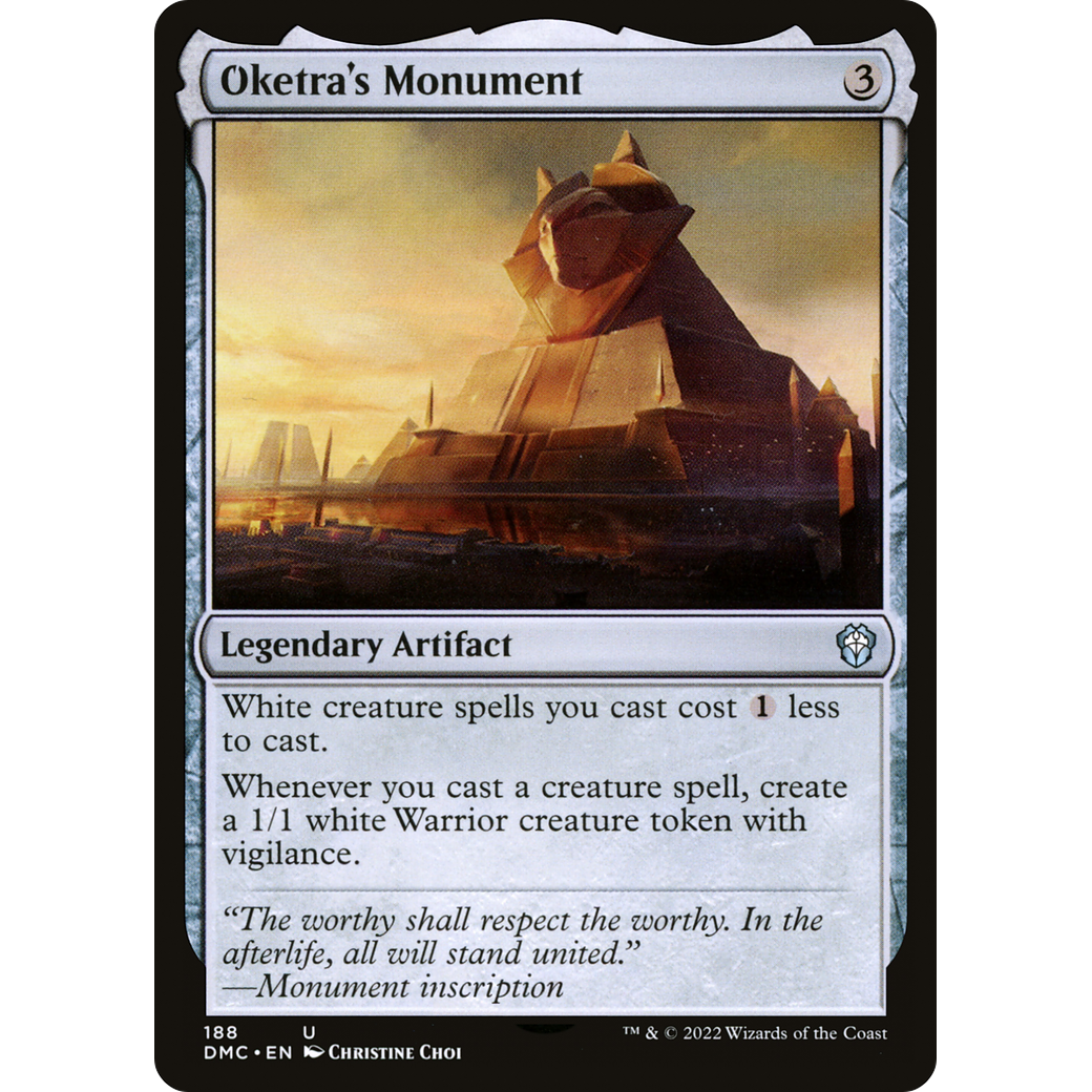 Oketra's Monument (DMC-188) - Dominaria United Commander
