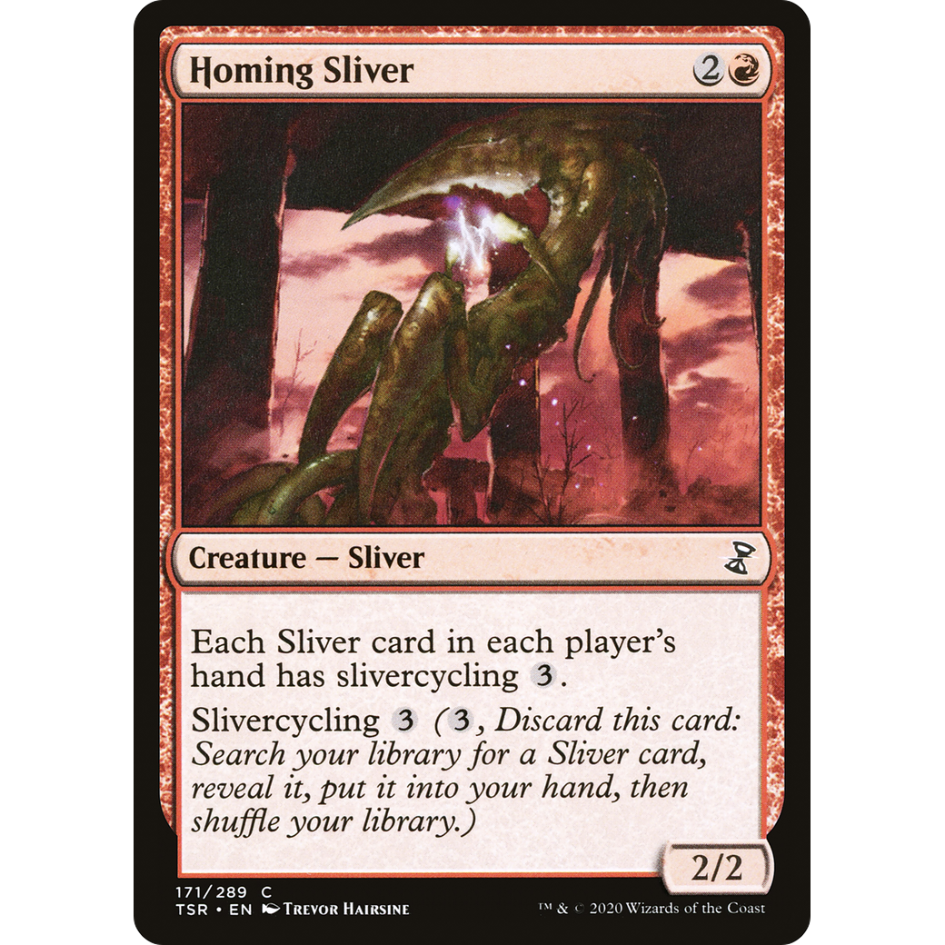 Homing Sliver (TSR-171) - Time Spiral Remastered Foil