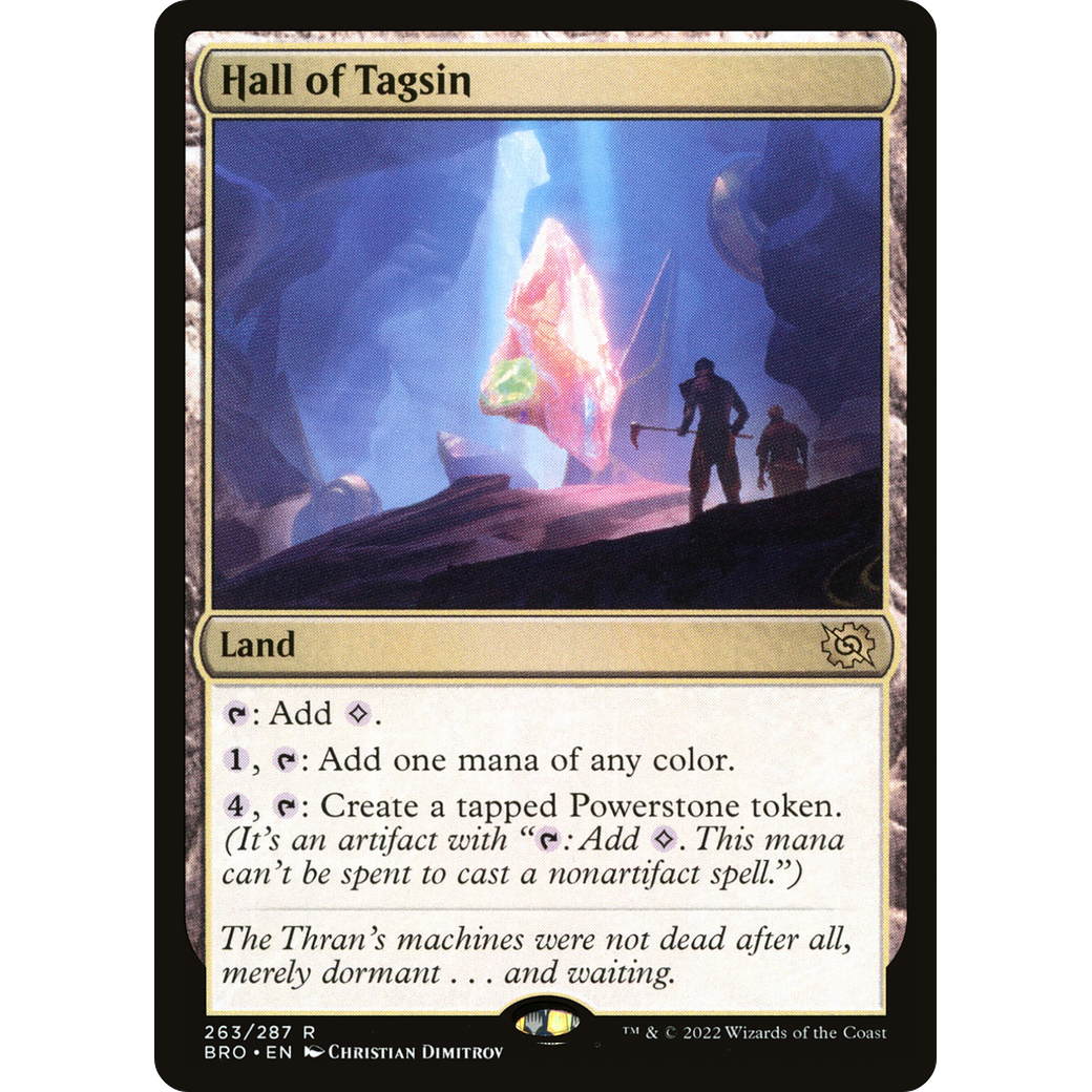 Hall of Tagsin (BRO-263) - The Brothers' War Foil