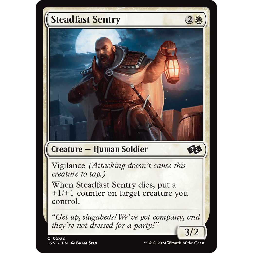 Steadfast Sentry (J25-262) - Foundations Jumpstart