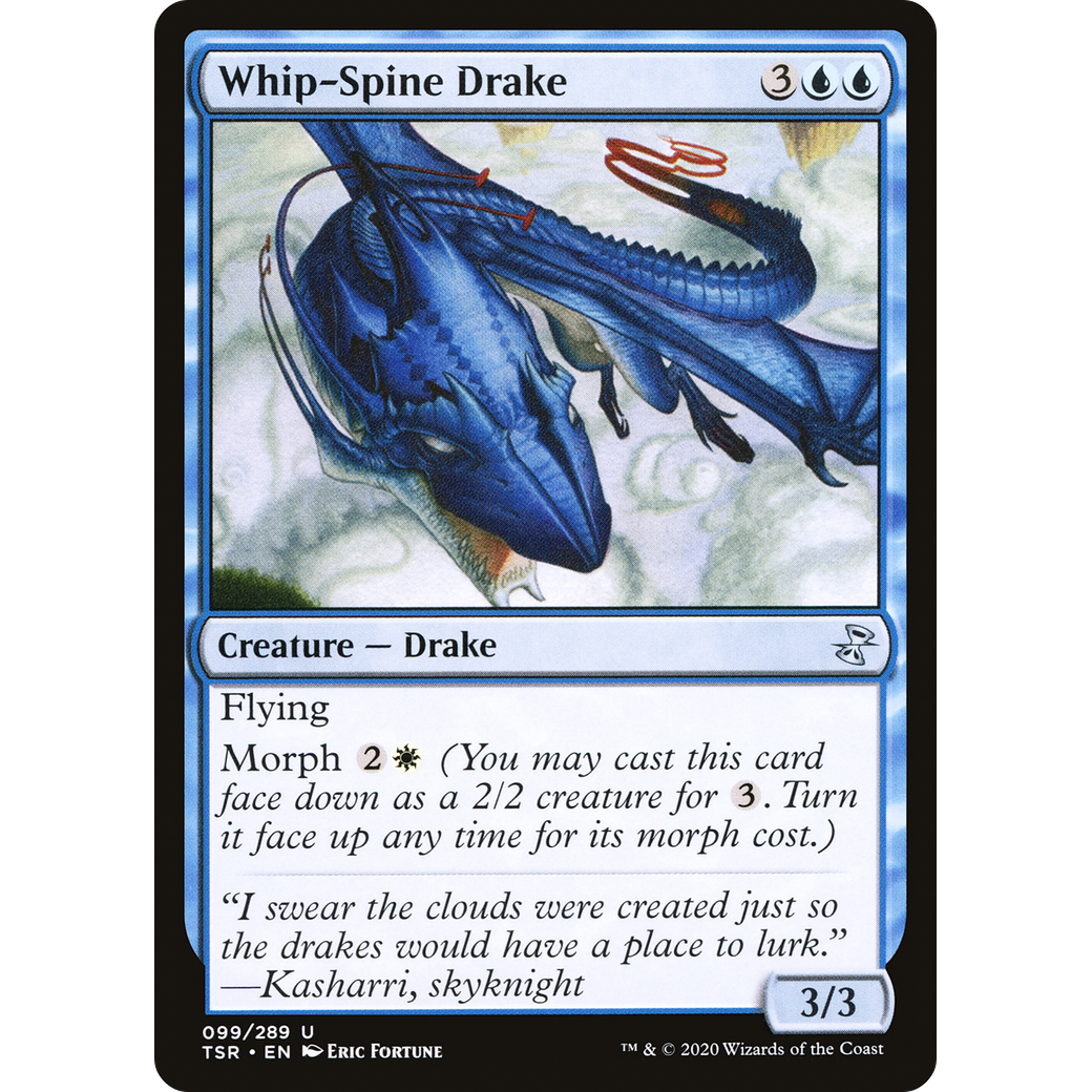 Whip-Spine Drake (TSR-099) - Time Spiral Remastered