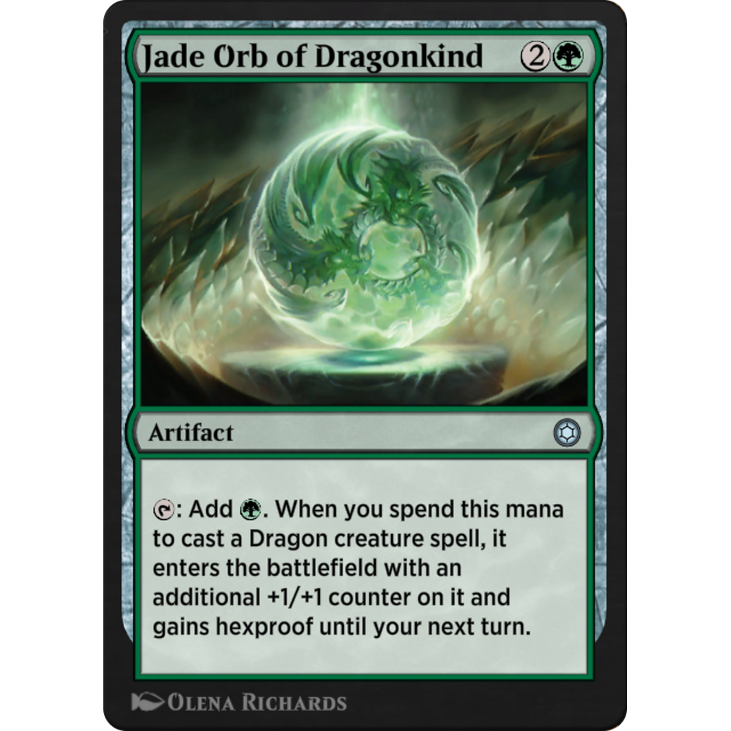 Jade Orb of Dragonkind (HBG-215) - Alchemy Horizons: Baldur's Gate