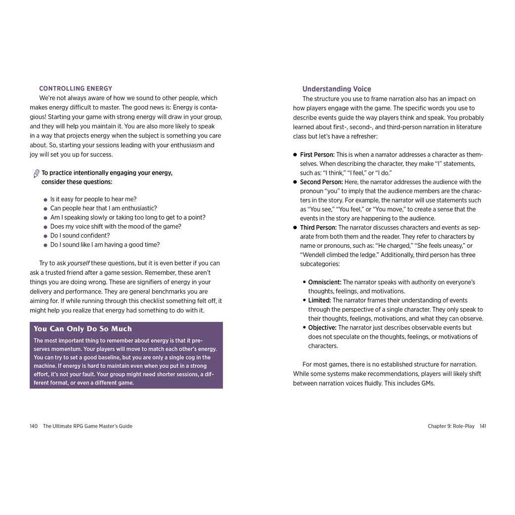 Ultimate RPG Game Master's Guide by James D’Amato: Paperback; 256 pages / English