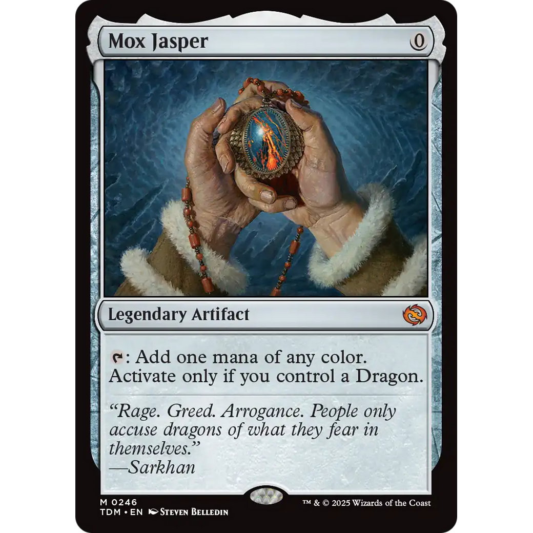 Mox Jasper (TDM-246) - Tarkir: Dragonstorm Foil