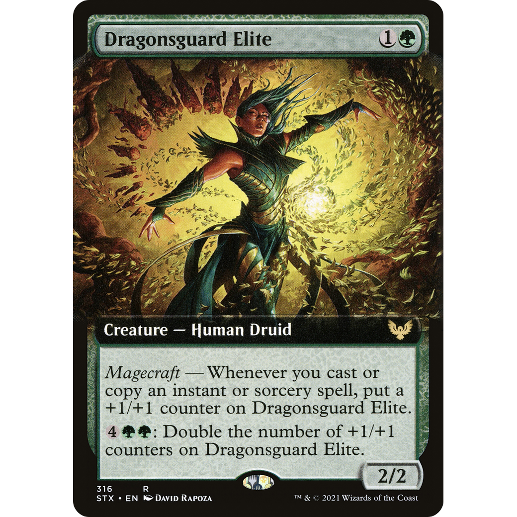 Dragonsguard Elite (Extended Art) (STX-316) - Strixhaven: School of Mages: (Extended Art)