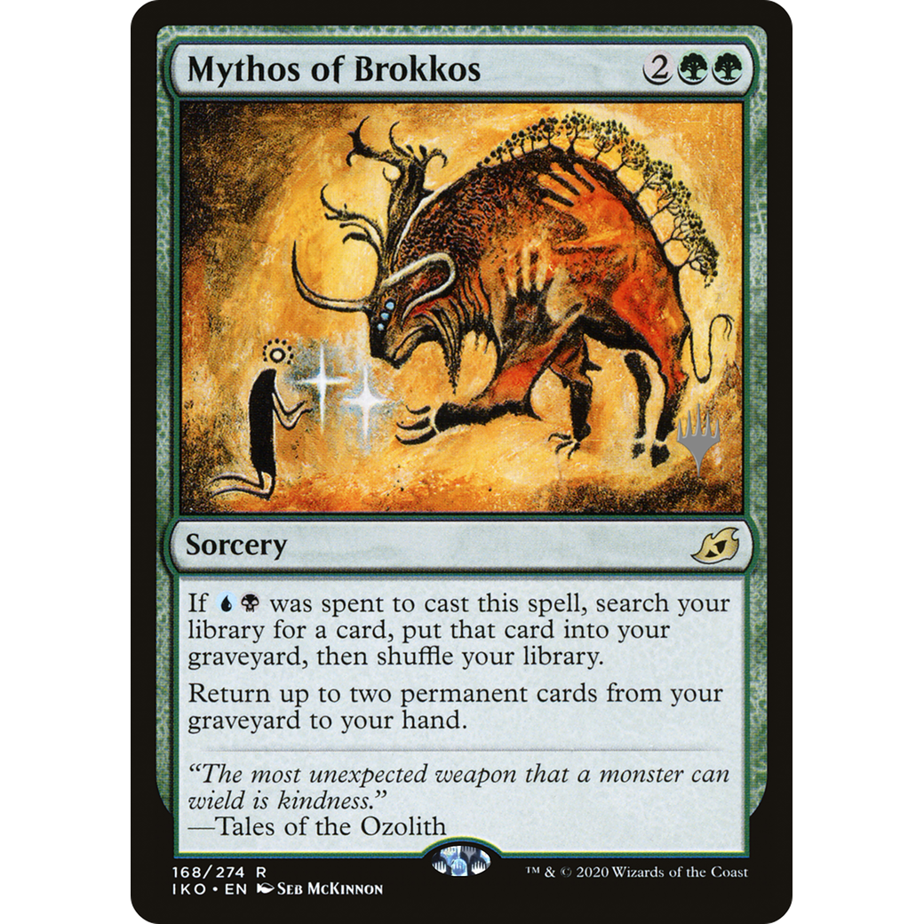 Mythos of Brokkos (PPIKO-168) - Ikoria: Lair of Behemoths Promos