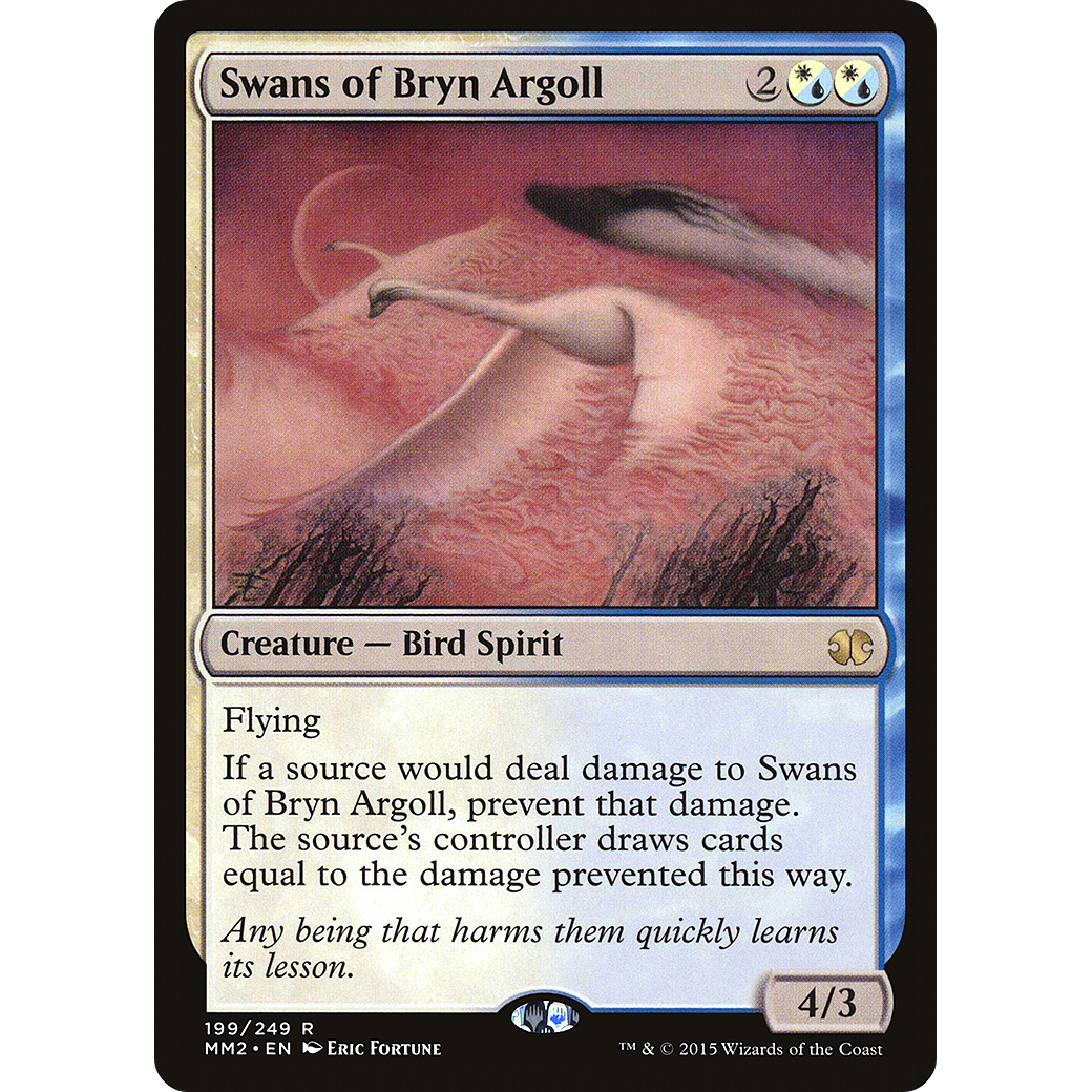 Swans of Bryn Argoll (MM2-199) - Modern Masters 2015 Foil