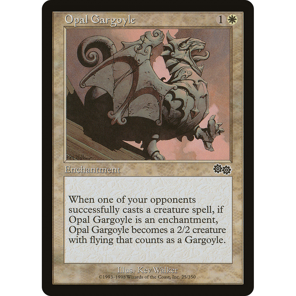 Opal Gargoyle (USG-025) - Urza's Saga