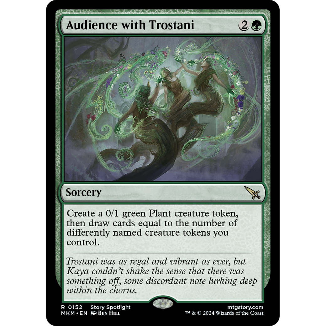 Audience with Trostani (MKM-152) - Murders at Karlov Manor Foil