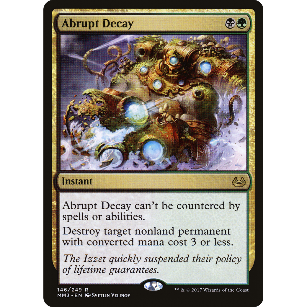 Abrupt Decay (MM3-146) - Modern Masters 2017