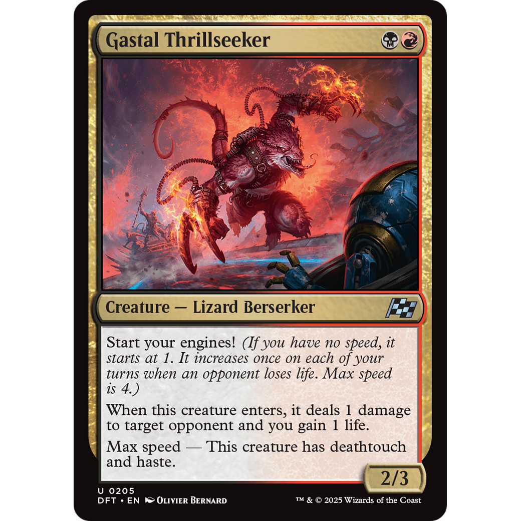 Gastal Thrillseeker (DFT-205) - Aetherdrift Foil