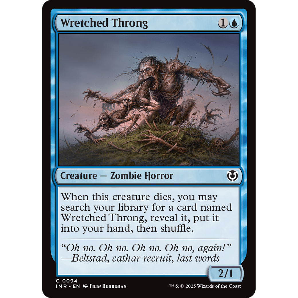 Wretched Throng (INR-094) - Innistrad Remastered