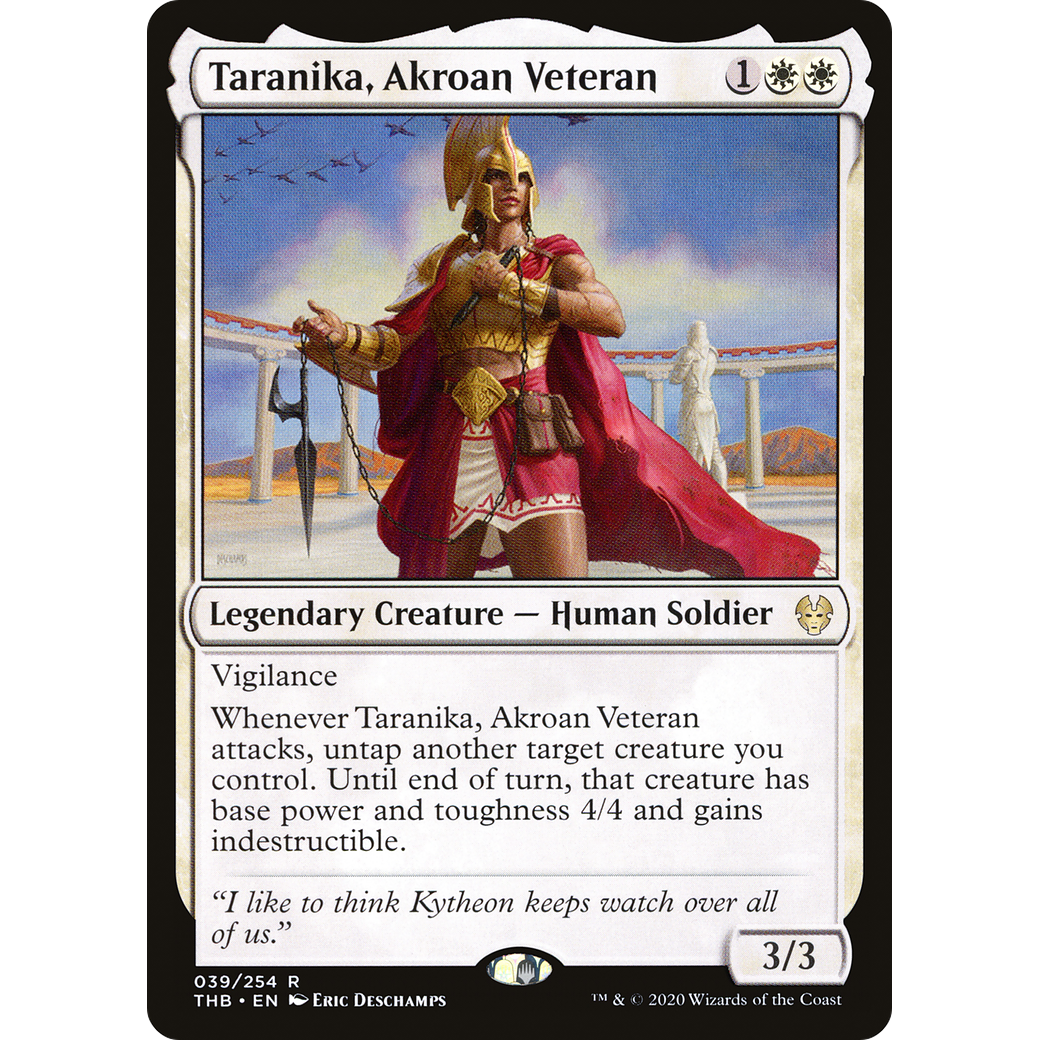 Taranika, Akroan Veteran (THB-039) - Theros Beyond Death