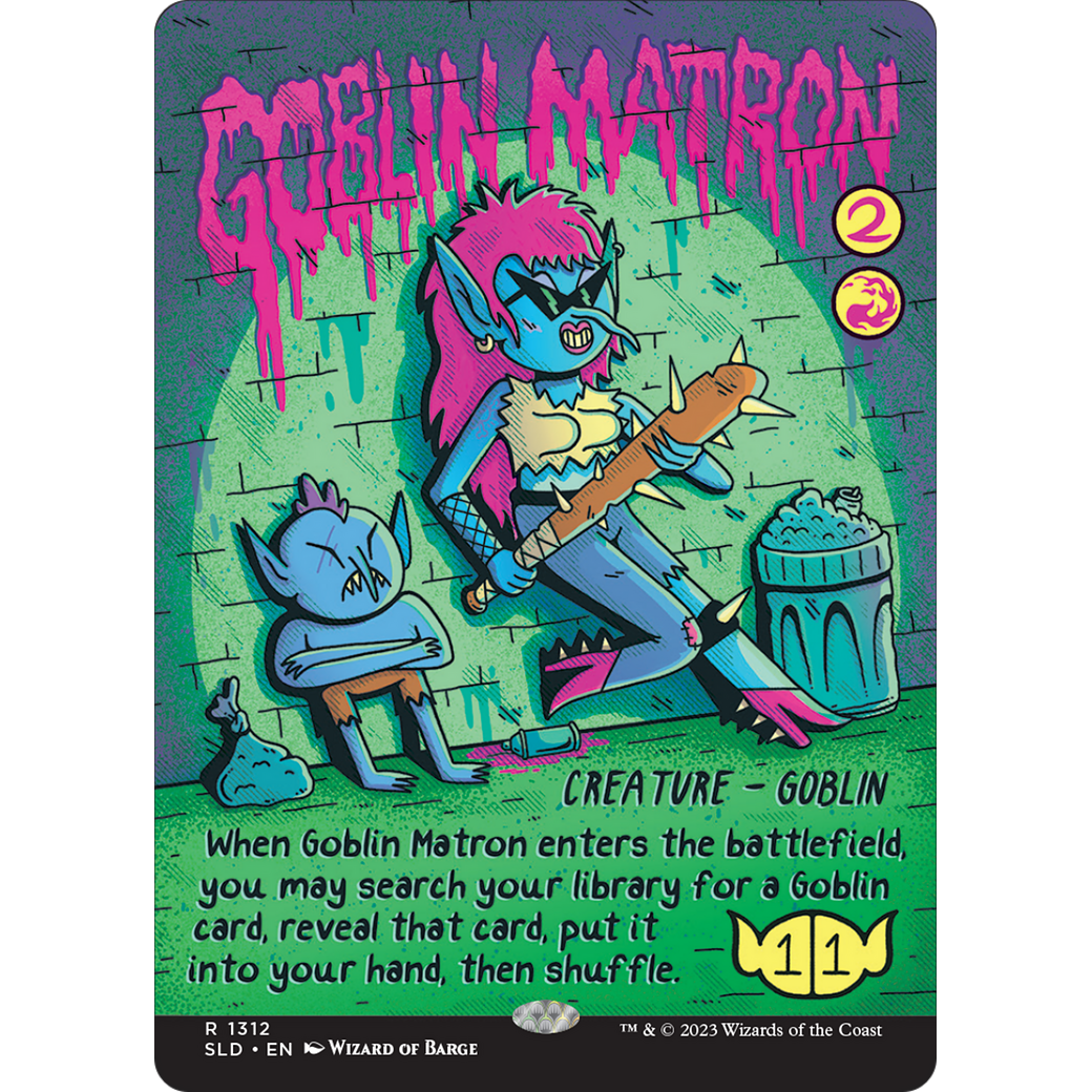 Goblin Matron (SLD-1312) - Secret Lair Drop (Borderless)