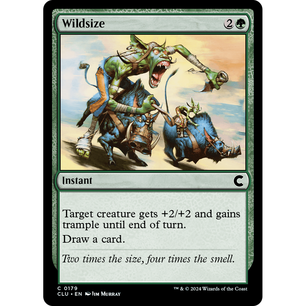 Wildsize (CLU-179) - Ravnica: Clue Edition