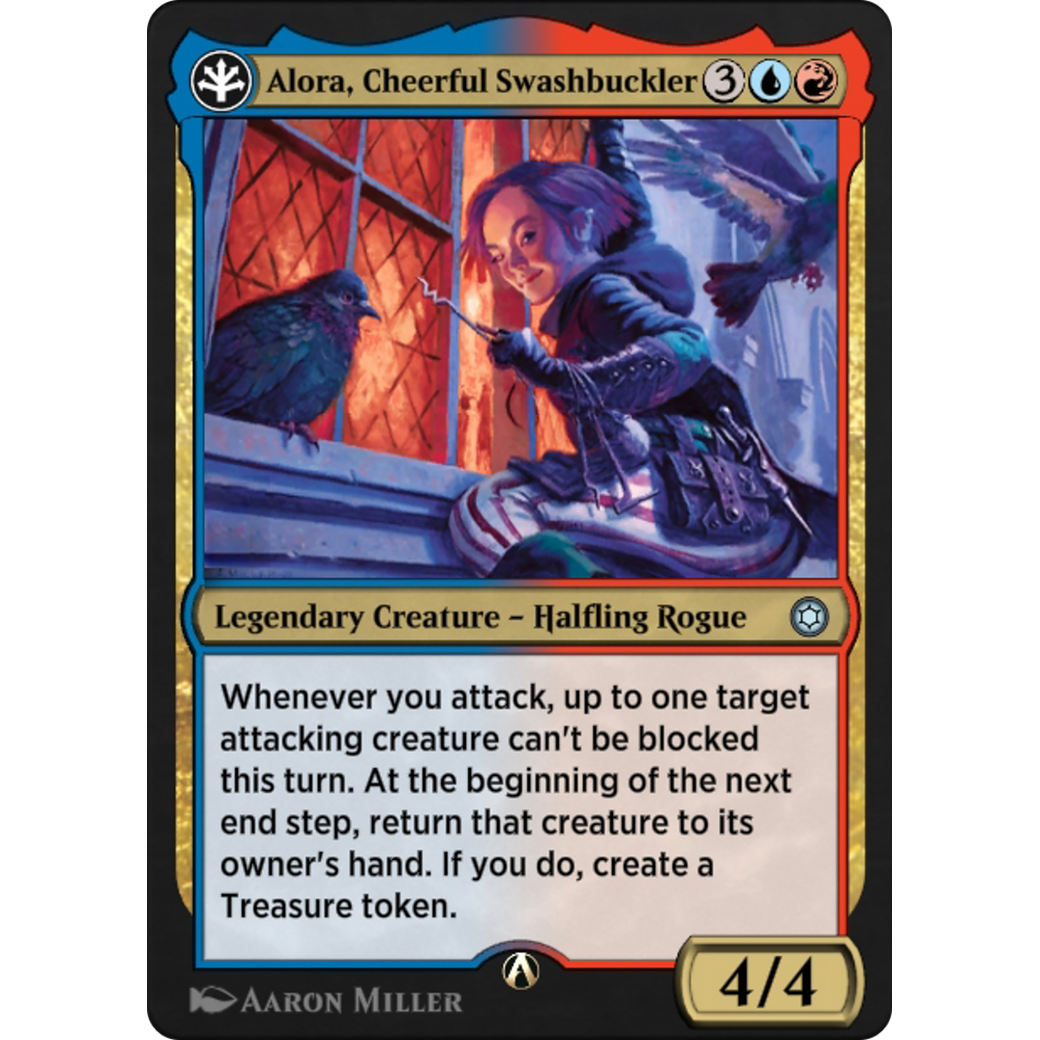 Alora, Cheerful Swashbuckler (HBG-05R) - Alchemy Horizons: Baldur's Gate