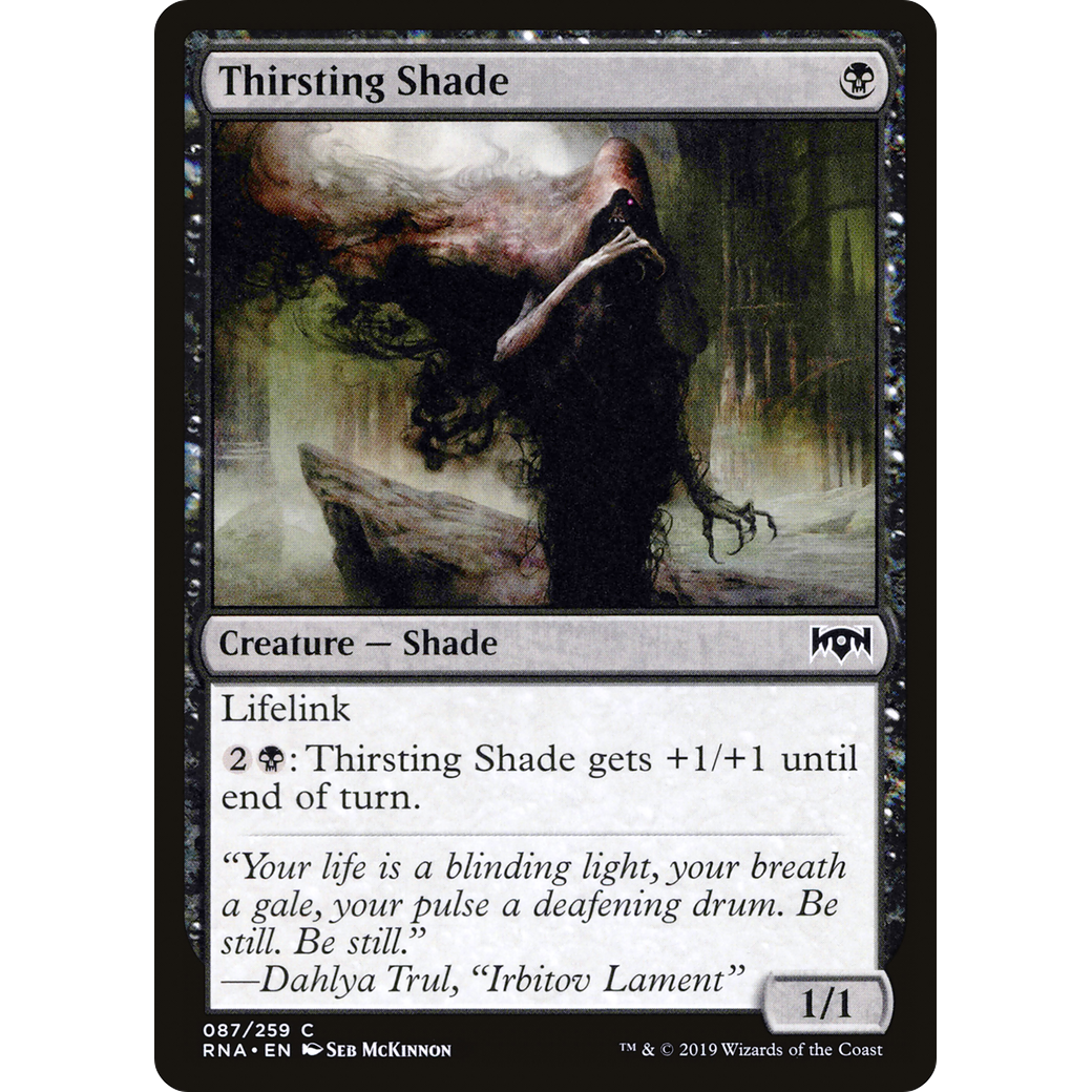 Thirsting Shade (RNA-087) - Ravnica Allegiance Foil