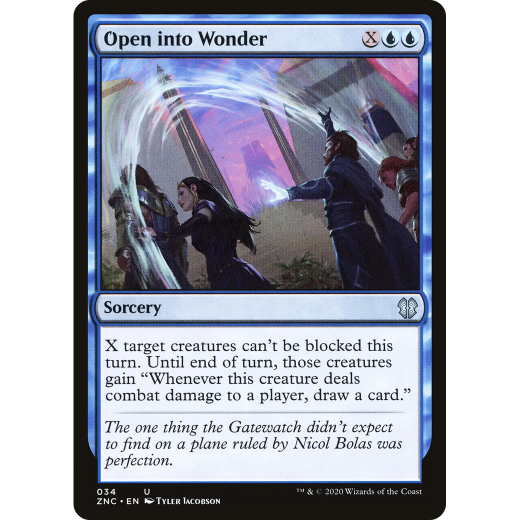Open into Wonder (ZNC-034) - Zendikar Rising Commander