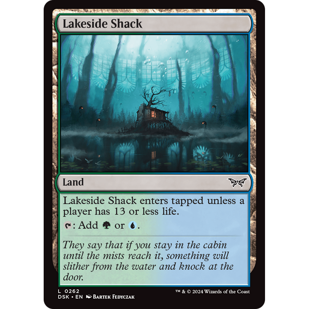 Lakeside Shack (DSK-262) - Duskmourn: House of Horror