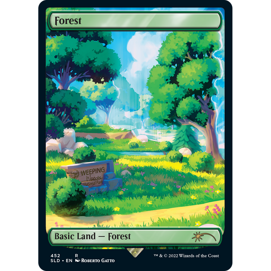 Forest (452) (SLD-452) - Secret Lair Drop: (Full Art) Foil