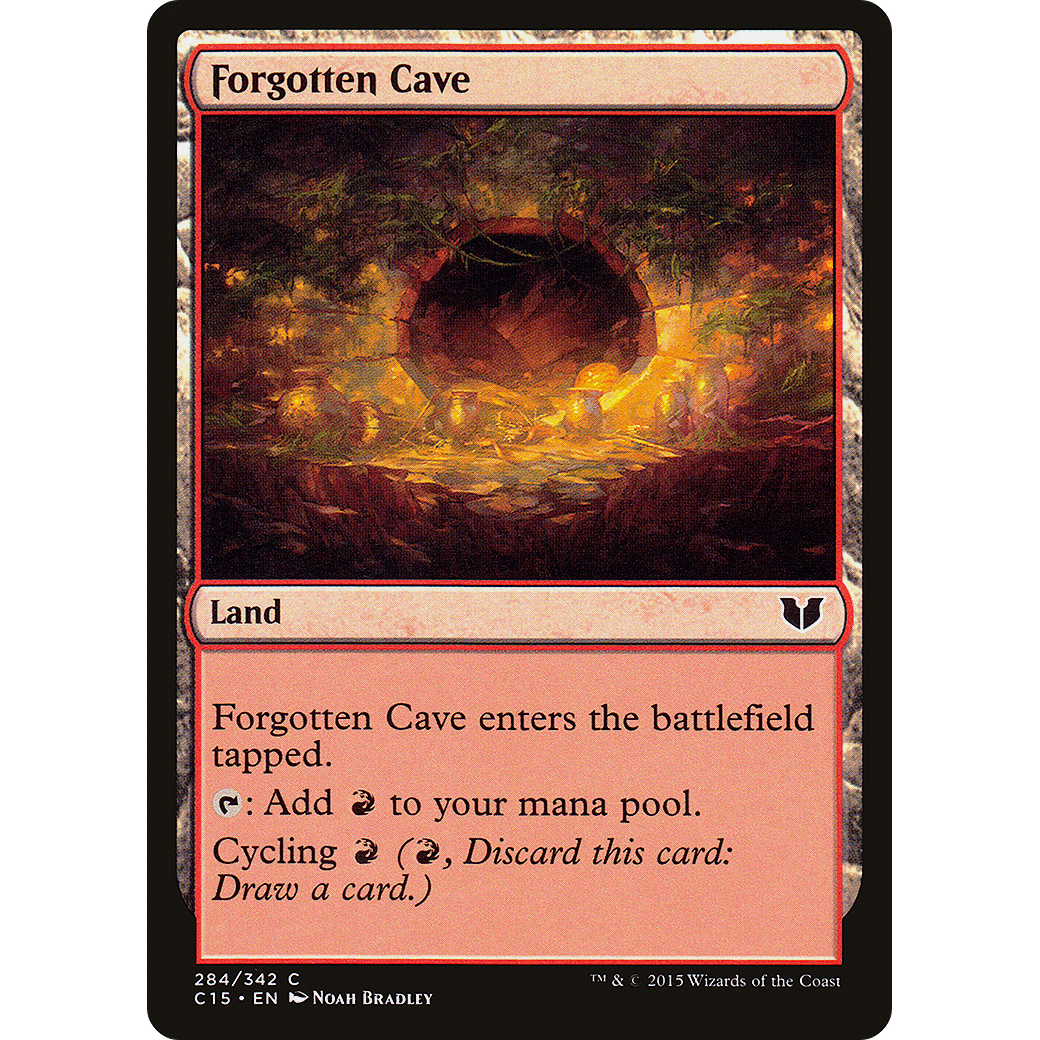 Forgotten Cave (C15-284) - Commander 2015