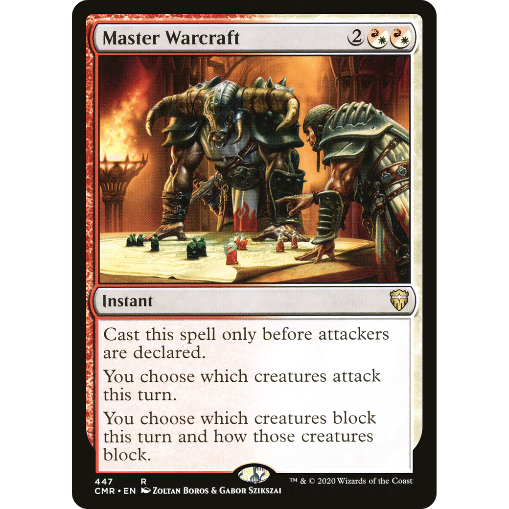 Master Warcraft (CMR-447) - Commander Legends