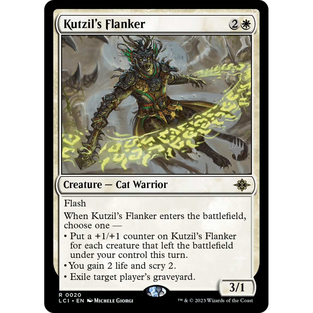 Kutzil's Flanker (PPLCI-20P) - The Lost Caverns of Ixalan Promos Foil