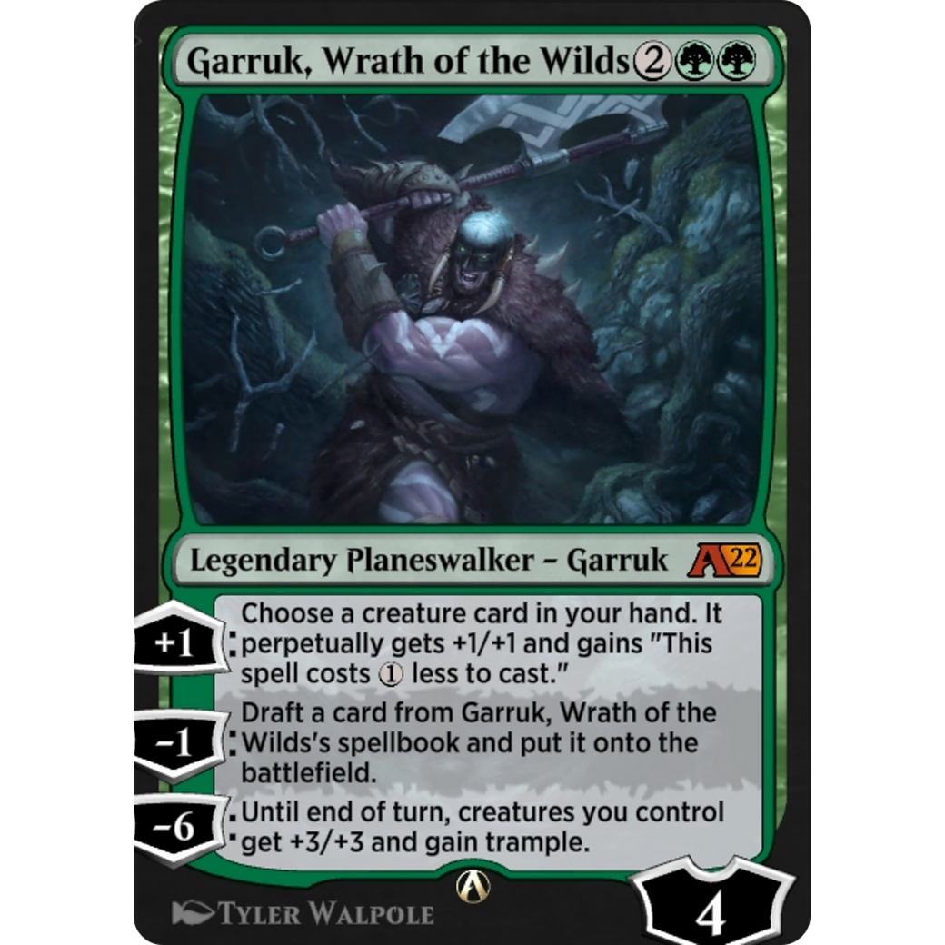 Garruk, Wrath of the Wilds (Y22-047) - Alchemy: Innistrad