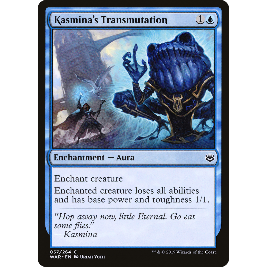Kasmina's Transmutation (WAR-057) - War of the Spark Foil