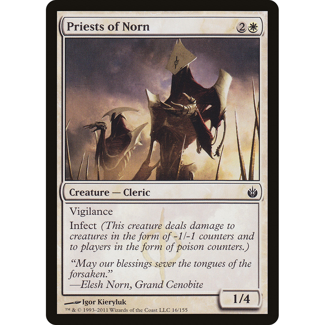 Priests of Norn (MBS-016) - Mirrodin Besieged