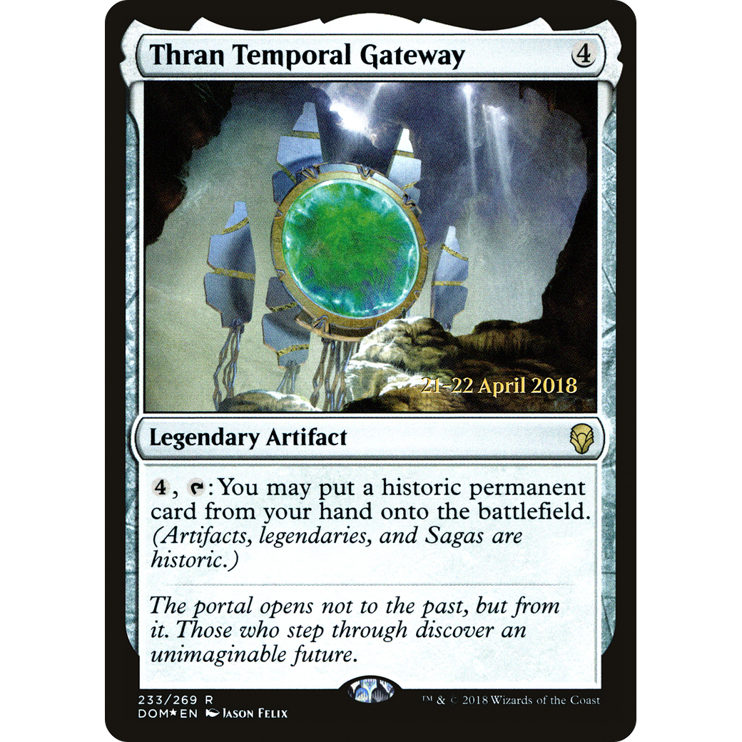 Thran Temporal Gateway (PRE-233) - Dominaria Promos Foil