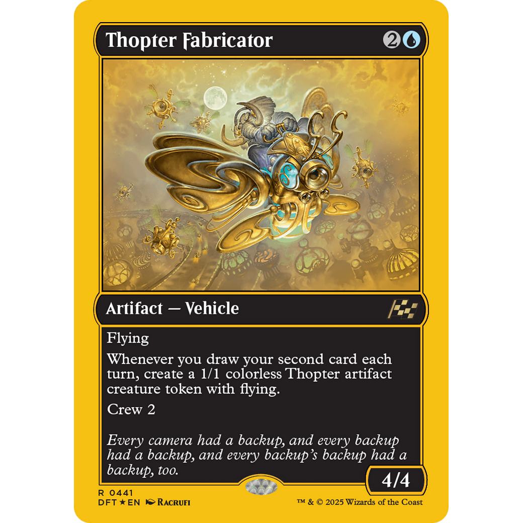 Thopter Fabricator (DFT-441) - Aetherdrift Foil