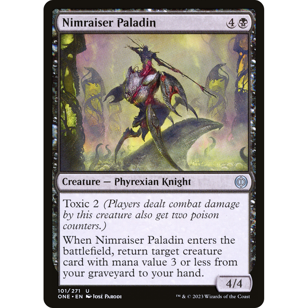 Nimraiser Paladin (ONE-101) - Phyrexia: All Will Be One Foil