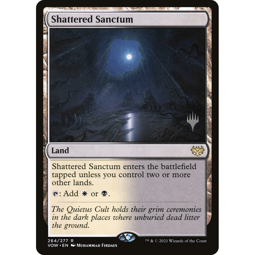 Shattered Sanctum (PPDMU-264) - Innistrad: Crimson Vow Promos