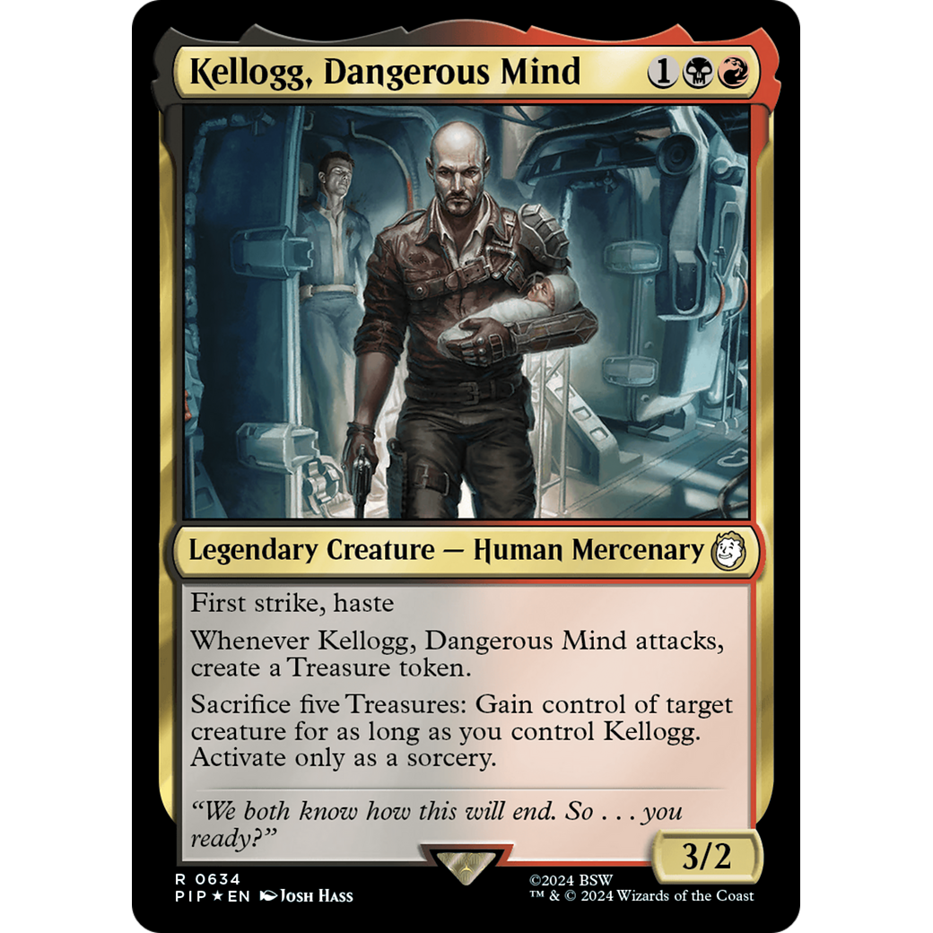 Kellogg, Dangerous Mind (PIP-634) - Fallout Foil