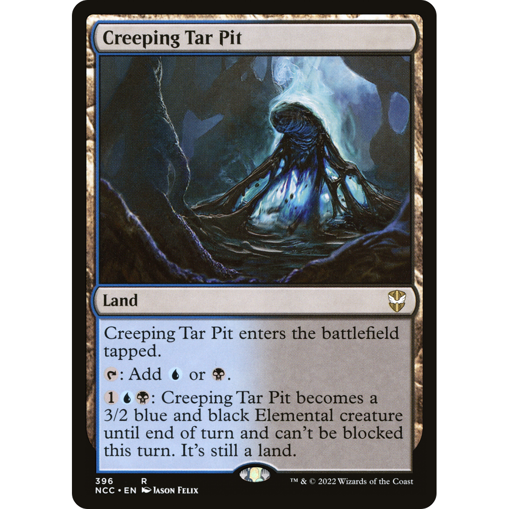 Creeping Tar Pit (NCC-396) - New Capenna Commander