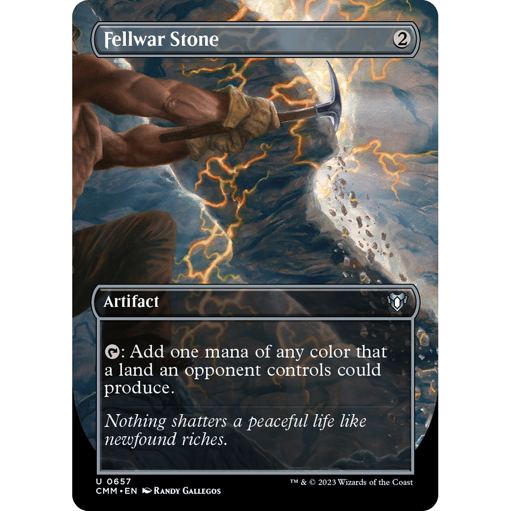 Fellwar Stone (CMM-657) - Commander Masters (Borderless)
