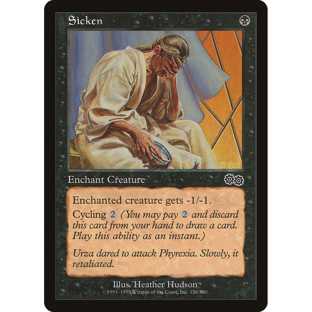 Sicken (USG-156) - Urza's Saga