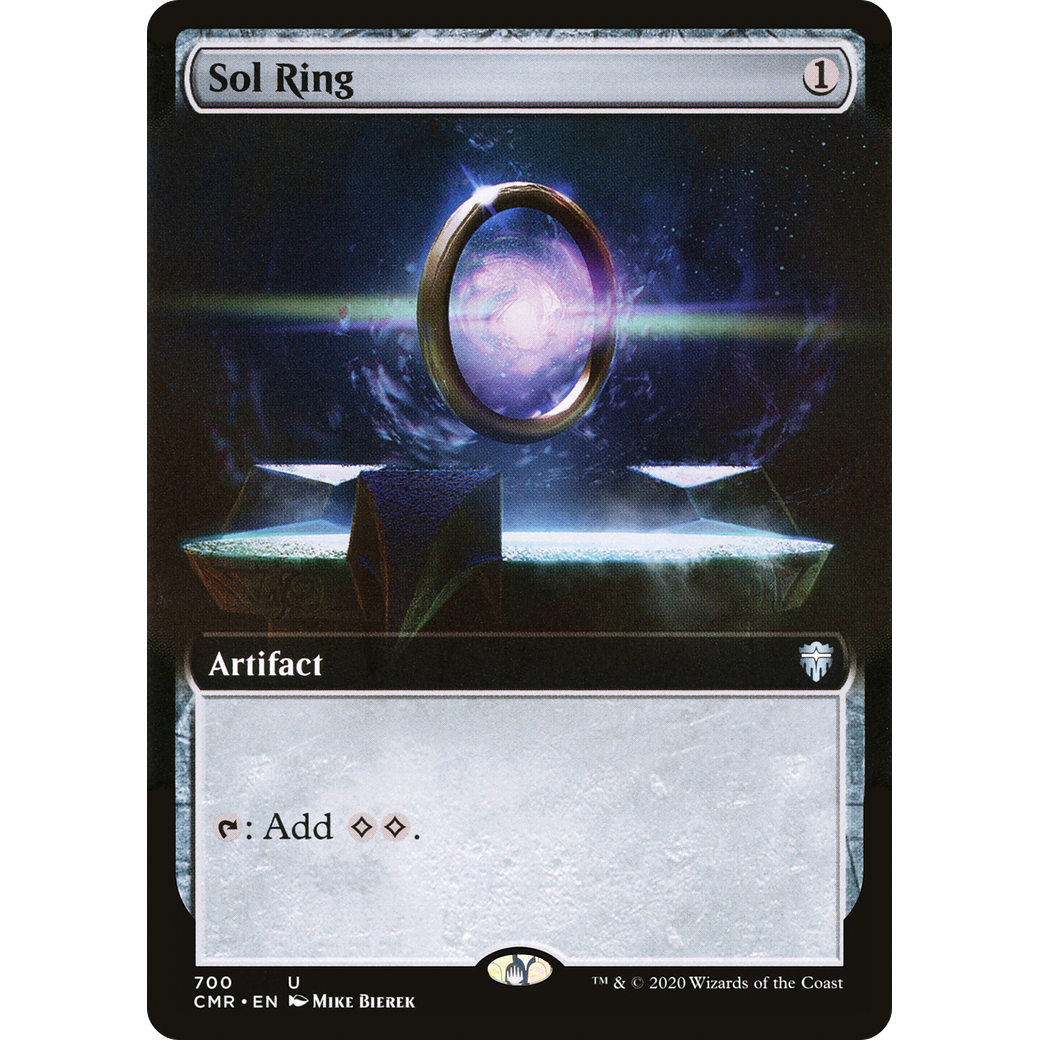 Sol Ring (Extended Art) (CMR-700) - Commander Legends: (Extended Art) Foil