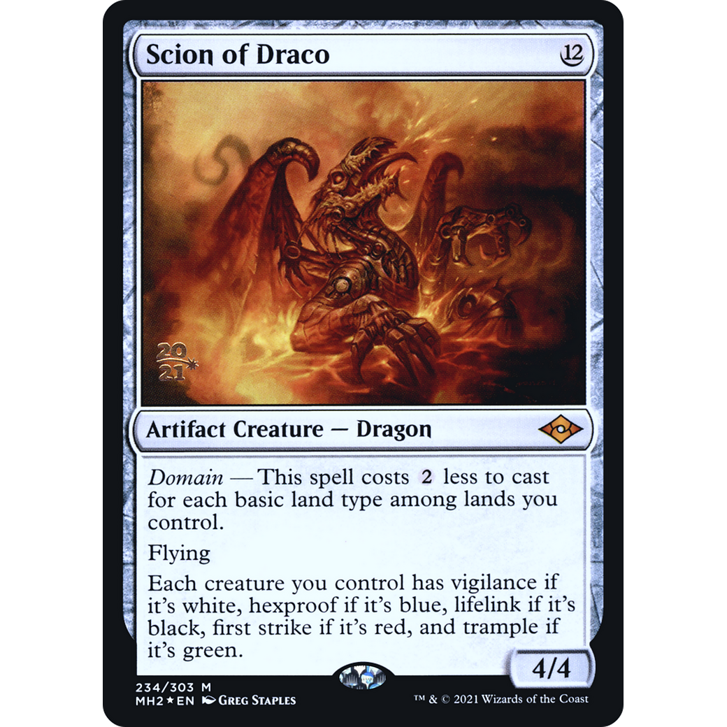 Scion of Draco (PRE-234) - Modern Horizons 2 Promos Foil