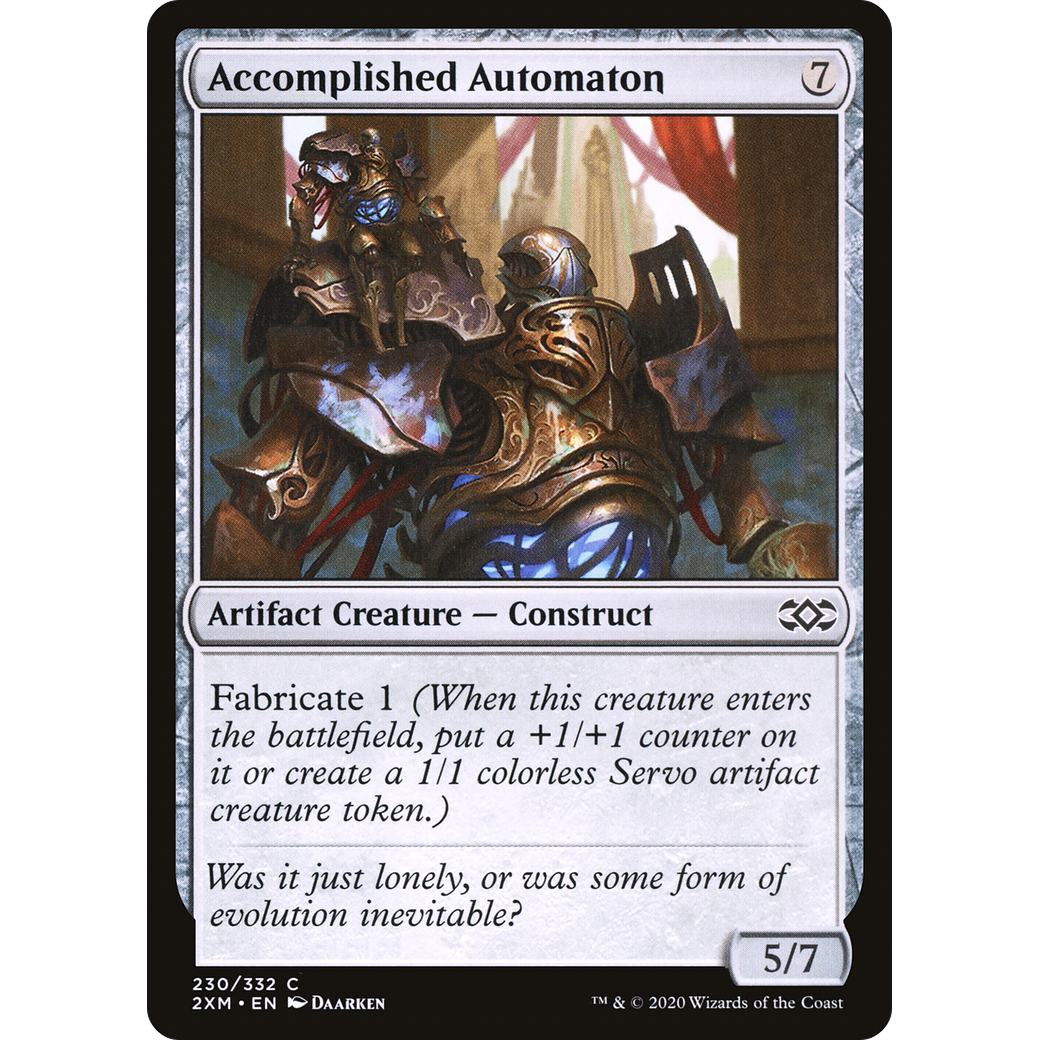 Accomplished Automaton (2XM-230) - Double Masters