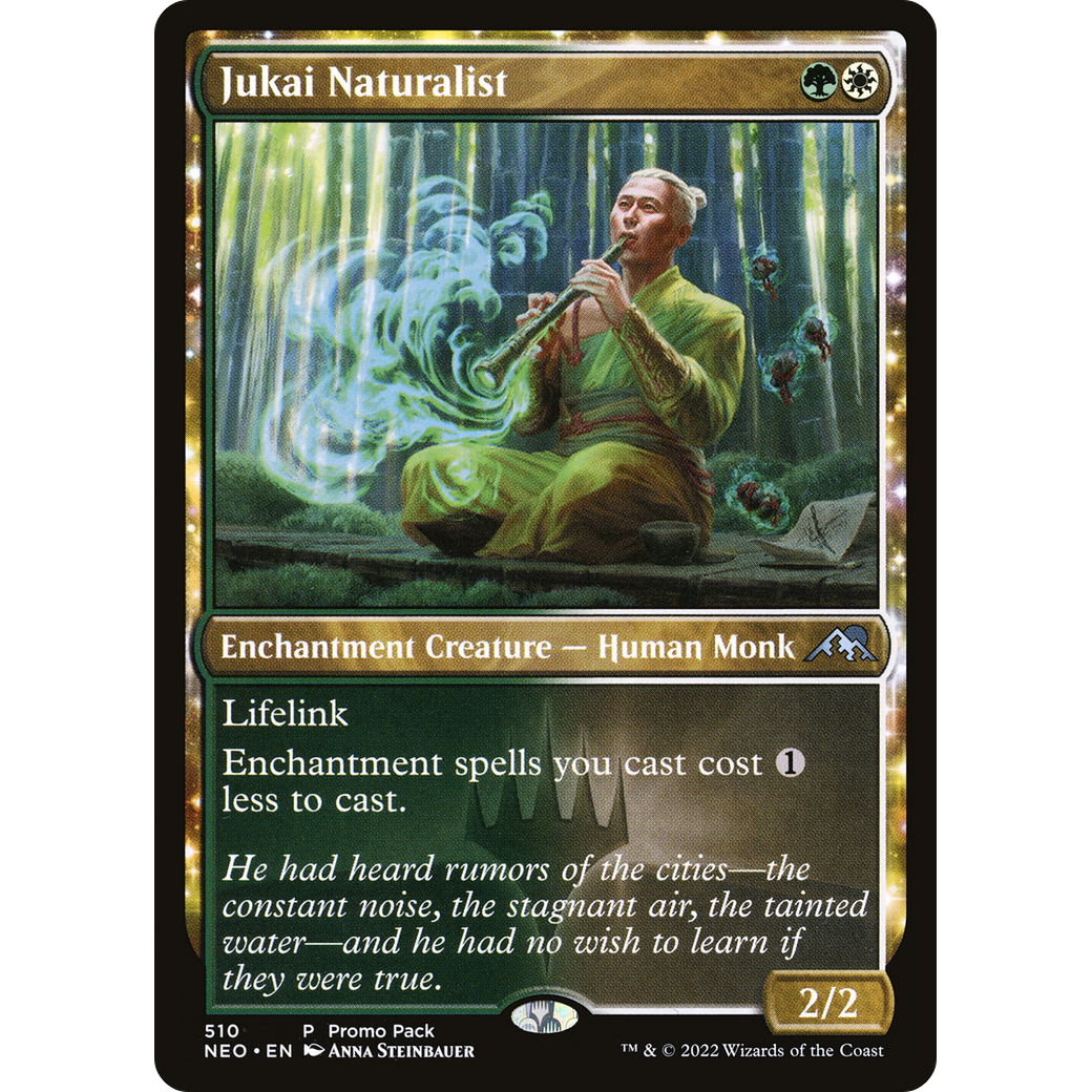 Jukai Naturalist (PPNEO-510) - Kamigawa: Neon Dynasty: (enchantment)