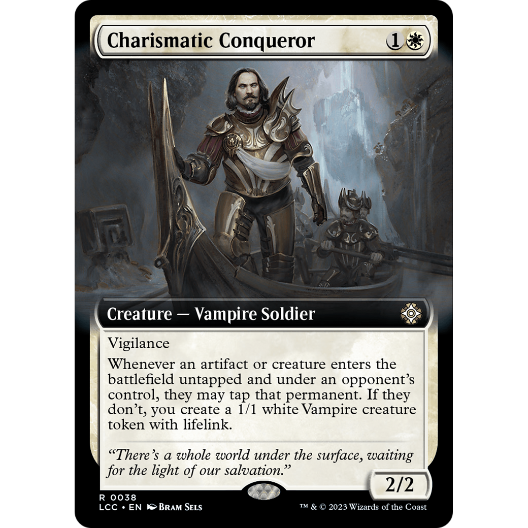 Charismatic Conqueror (LCC-038) - The Lost Caverns of Ixalan Commander: (Extended Art)